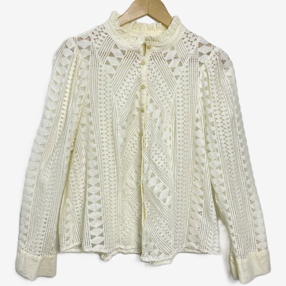 Anthropologie Tops - By Anthropologie Laced Blouse